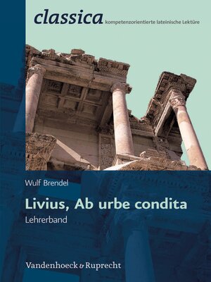 cover image of Livius, ab urbe condita--Lehrerband